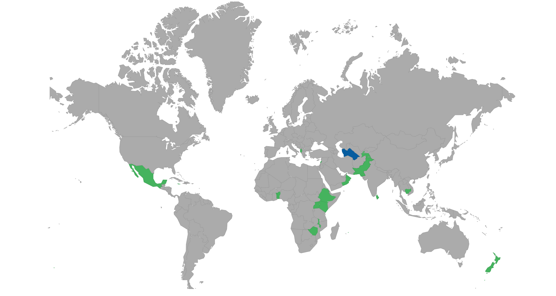 Countries can visit with e-visa or eTA