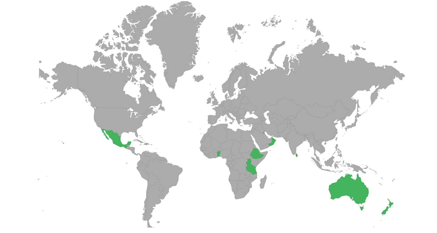 Countries can visit with e-visa or eTA