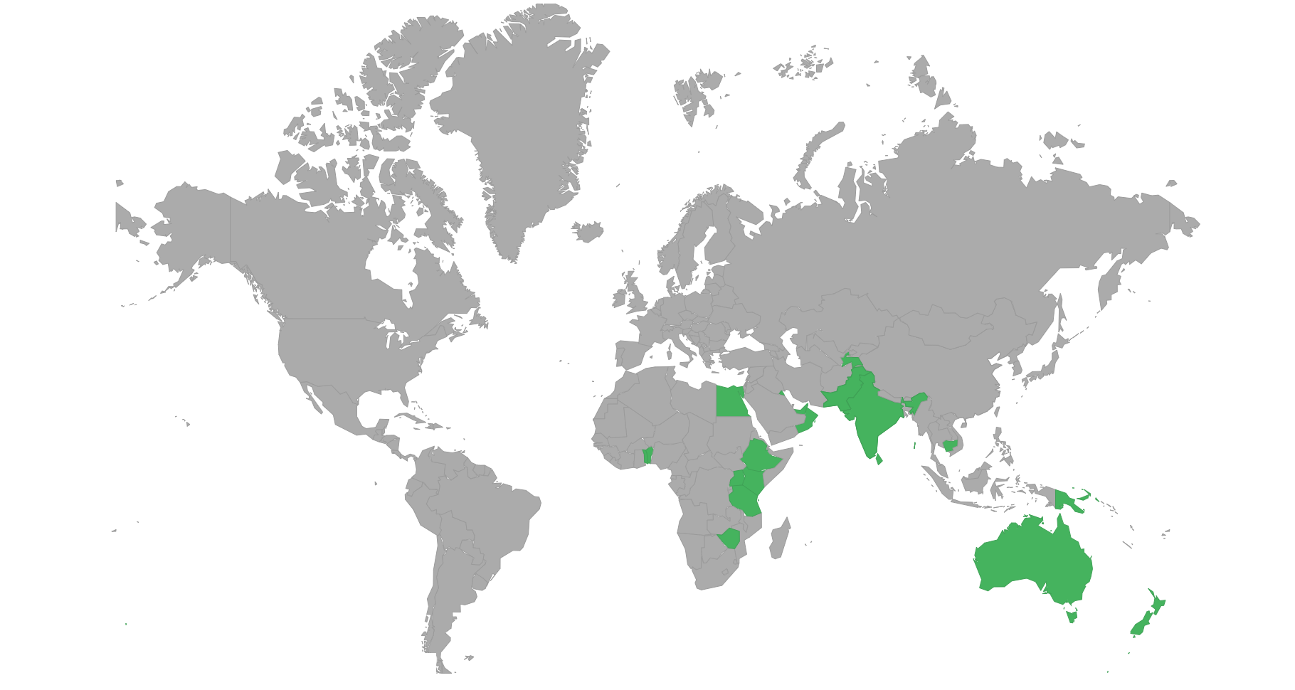 Countries can visit with e-visa or eTA