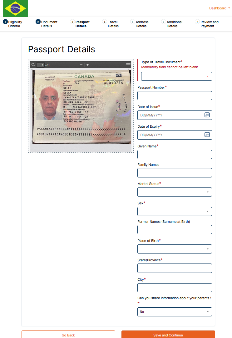 Passport-Details